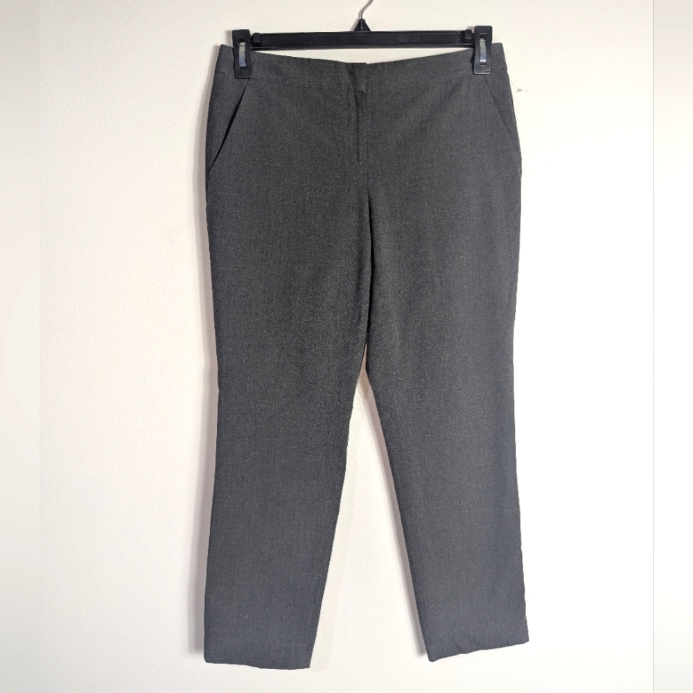 4 Vince Camuto Grey Slim Ankle Dress Pants
